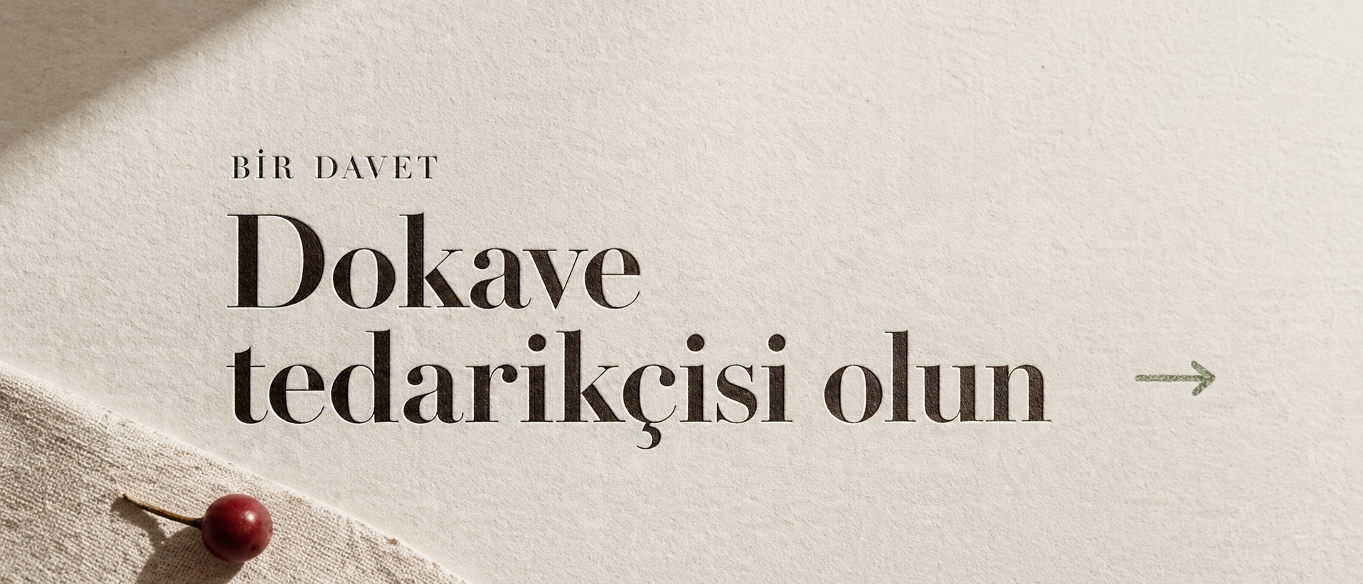 Dokave'ye tedarikçi olarak katılın